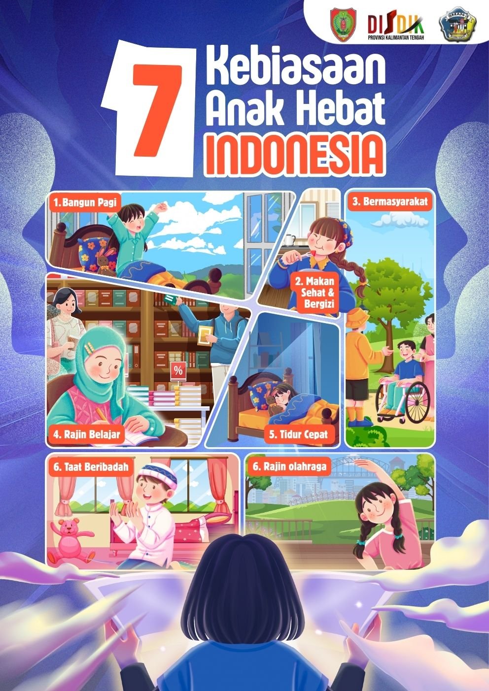 Membiasakan 7 Kebiasaan Anak Indonesia Hebat (7 KAIH) di SMAN 3 Muara Teweh